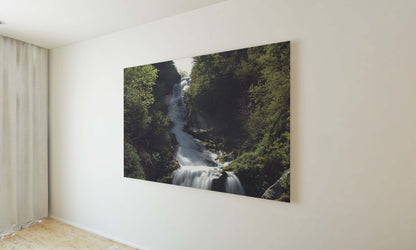 Poster photo "Waterfall in the mountain"