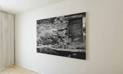 Posters and paintings black and white photography, rustic mountain landscape | Opposite Home