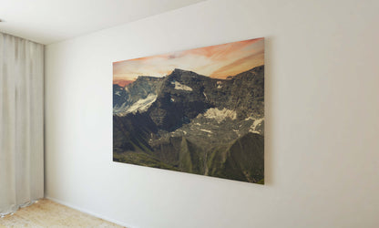 Posters and paintings landscape photo of the "Nivolet" mountains | Opposite Home