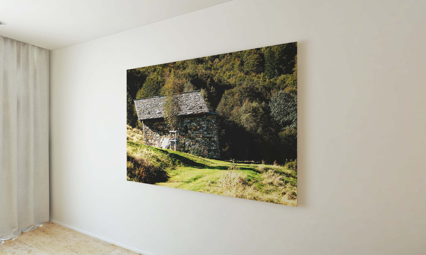 Posters and paintings photographic print of green mountain meadows | Opposite Home