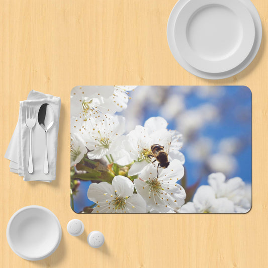 Table Placemat bee photo print | Opposite Home