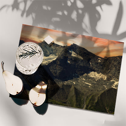 Table Placemat mountain photo print | Opposite Home