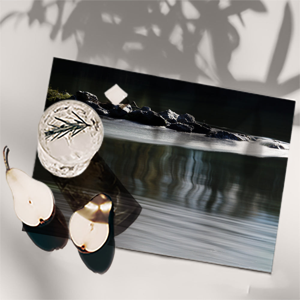 Table Placemat river photo print | Opposite Home